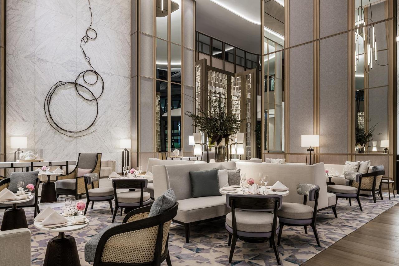 The Langham, Gold Coast And Jewel Residences Kültér fotó The restaurant