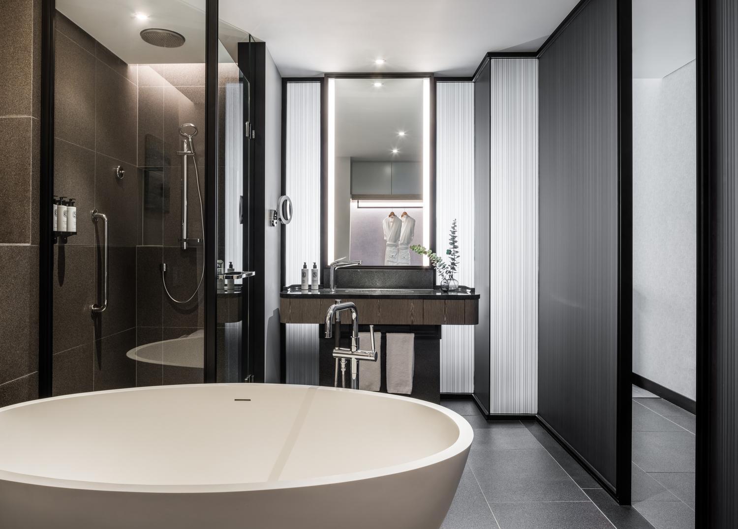 The Langham, Gold Coast And Jewel Residences Kültér fotó Bathroom
